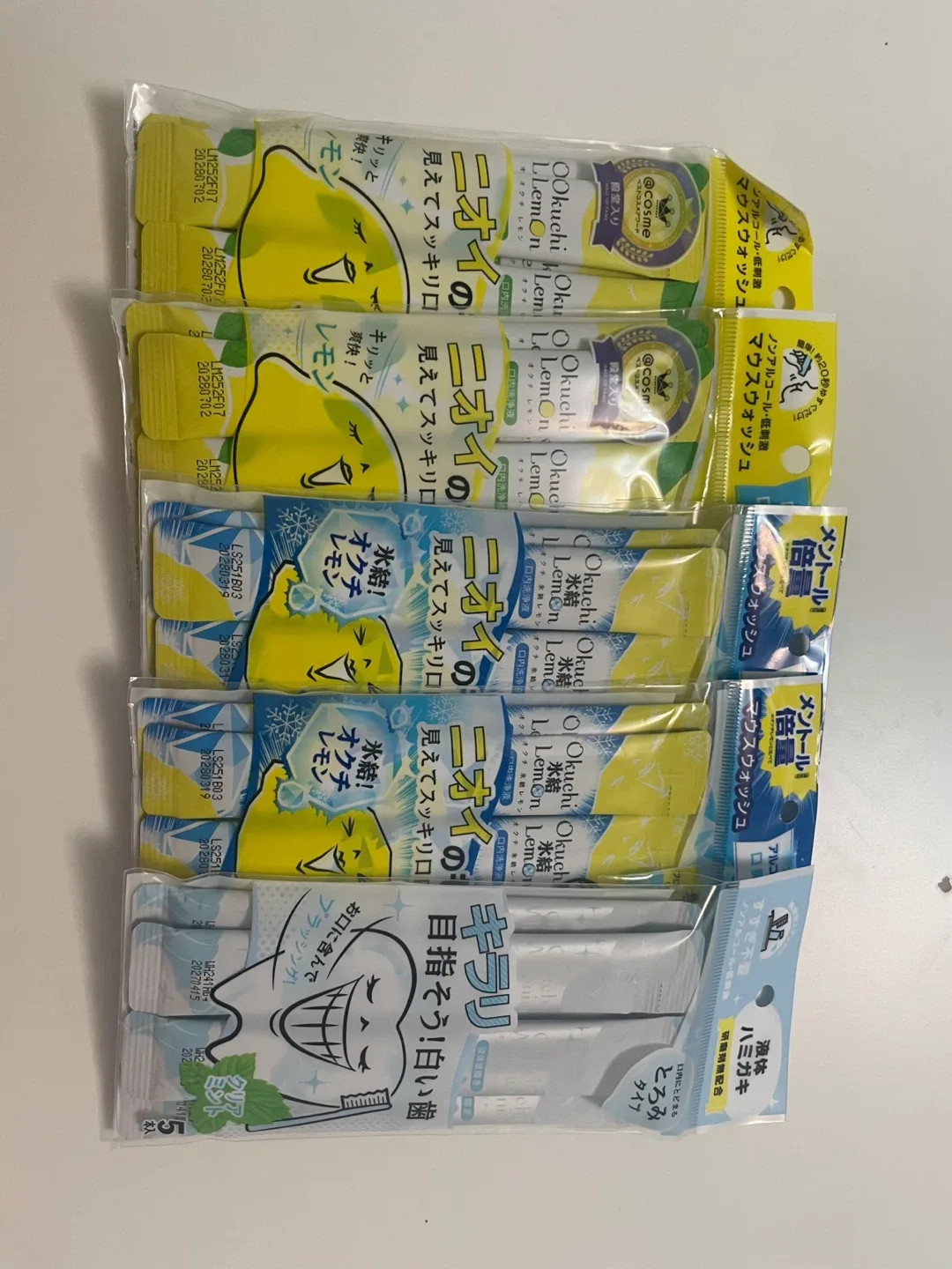 Okuchi Mouthwash Lemon & Mint