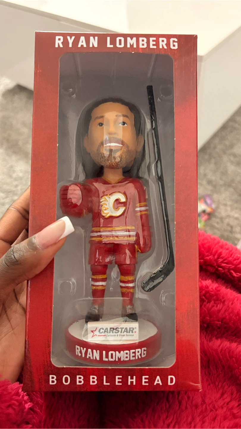 Ryan Lomberg Bobblehead - Calgary Flames
