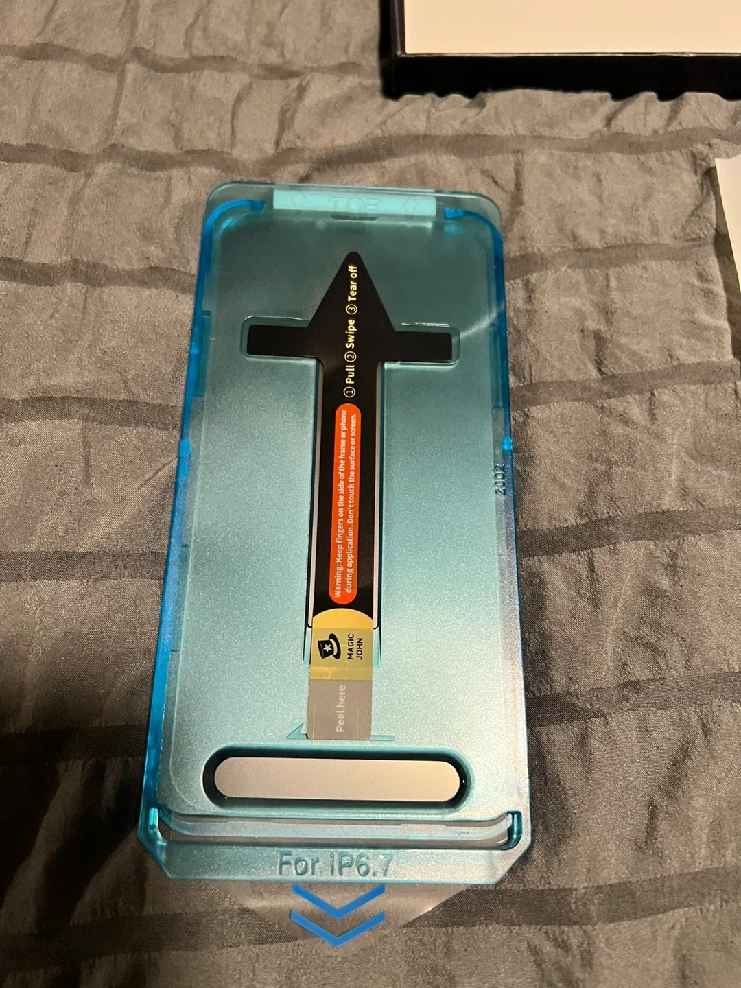 New Magic John Tempered Glass Screen Protector for IP6/7 image indicator(2)