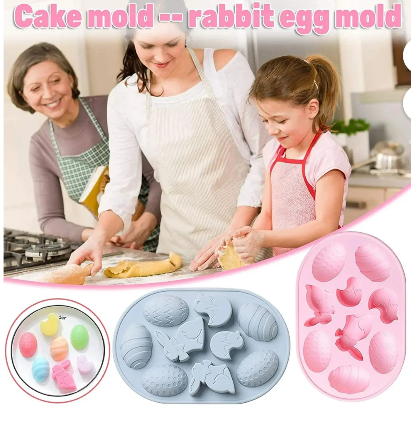 Silicone mold for home kitchen