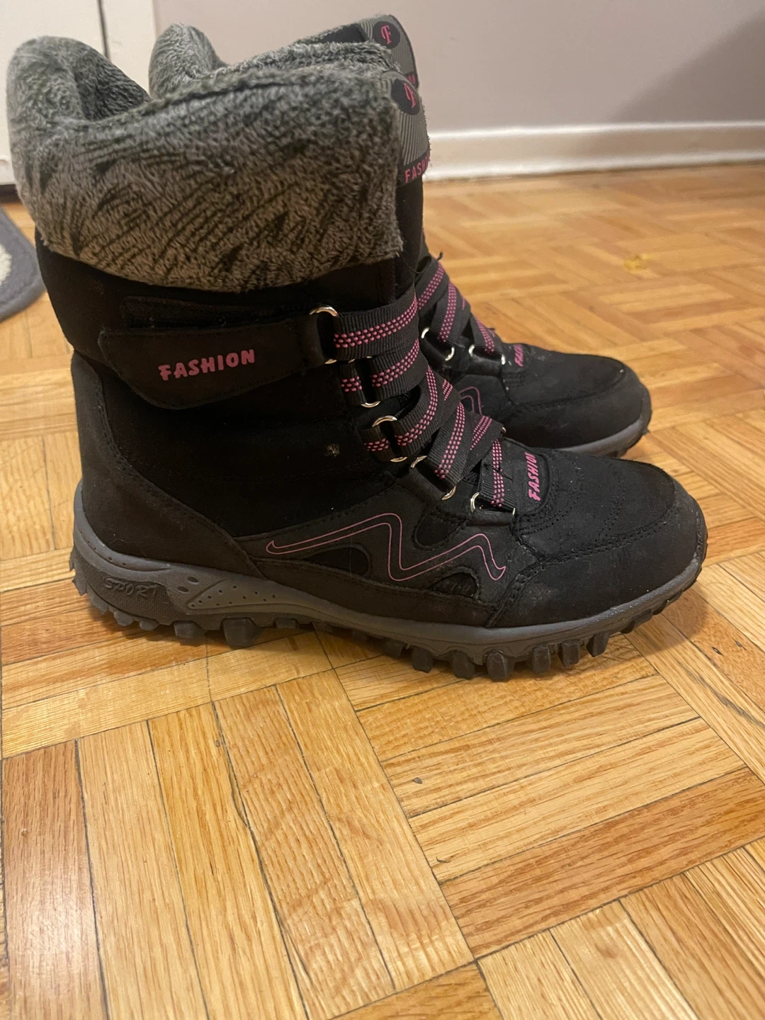 Fashion Brand Black Winter Boots - photo 2