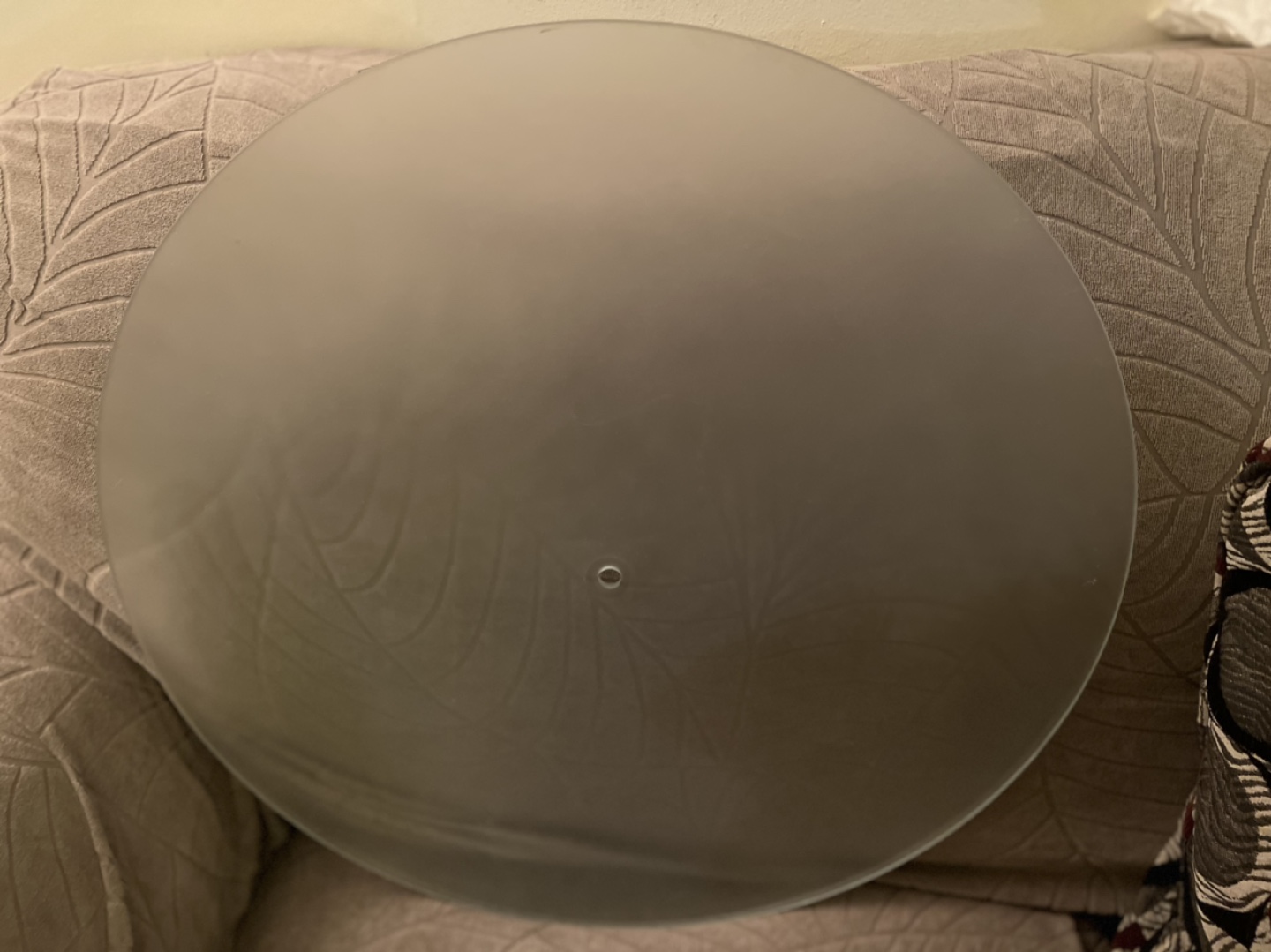 Round Glass Plate-21” Diameter-2 sided