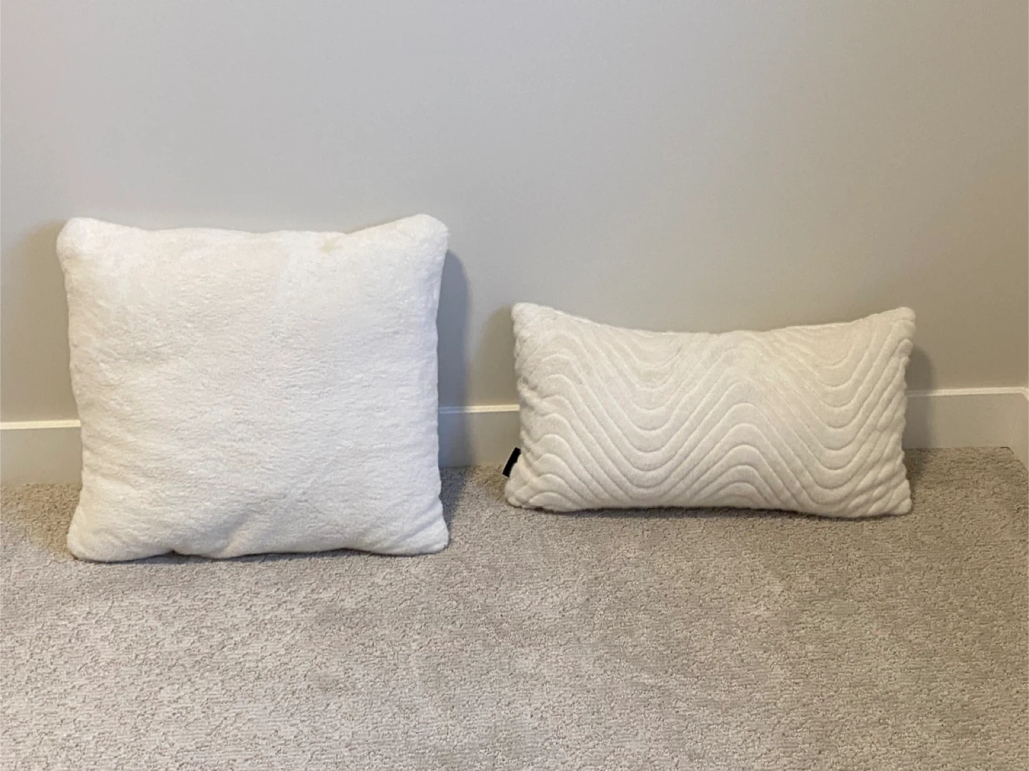 White Decorative Cushions