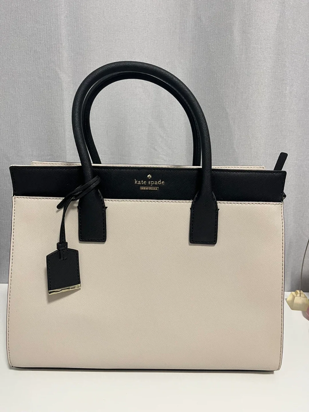 Kate Spade Satchel - Cream & Black