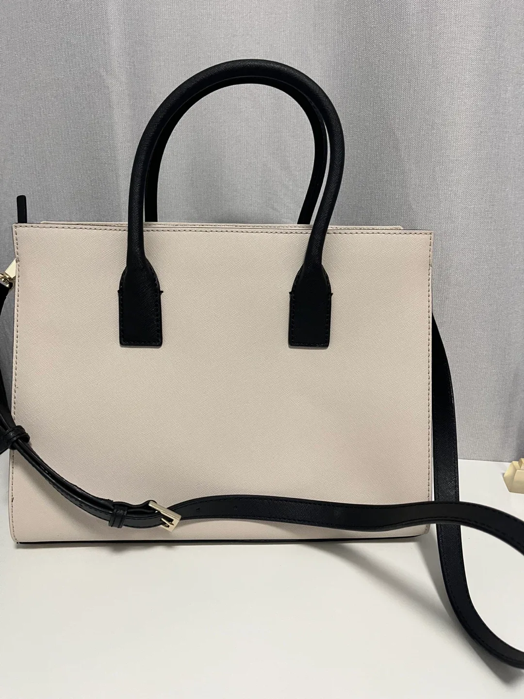 Kate Spade Satchel - Cream & Black image indicator(4)