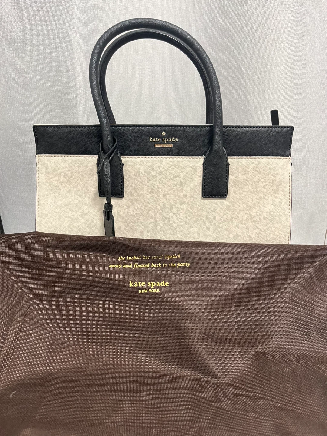 Kate Spade Satchel - Cream & Black - photo 2