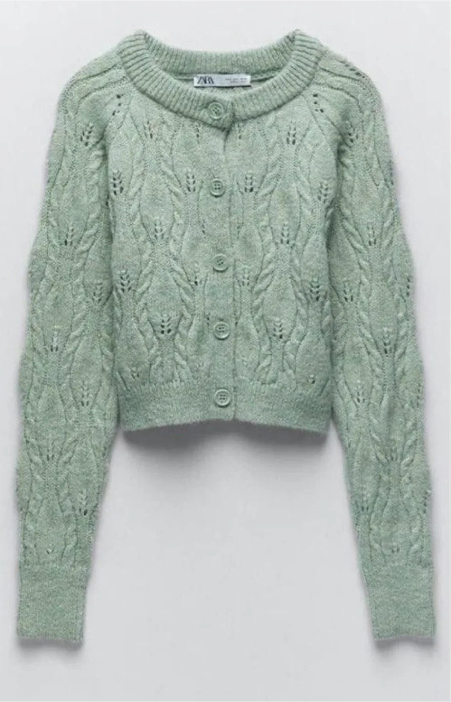New Zara Knit Cardigan - Size Small image indicator(2)