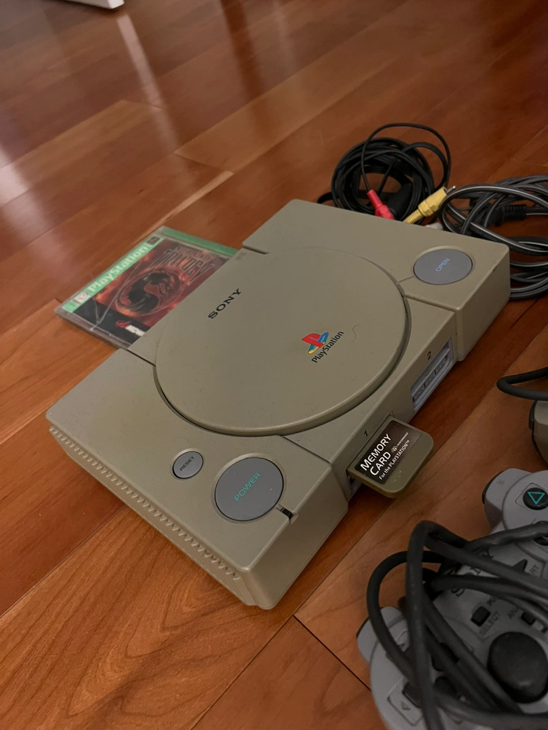 Sony Playstation Console with 2 Controllers