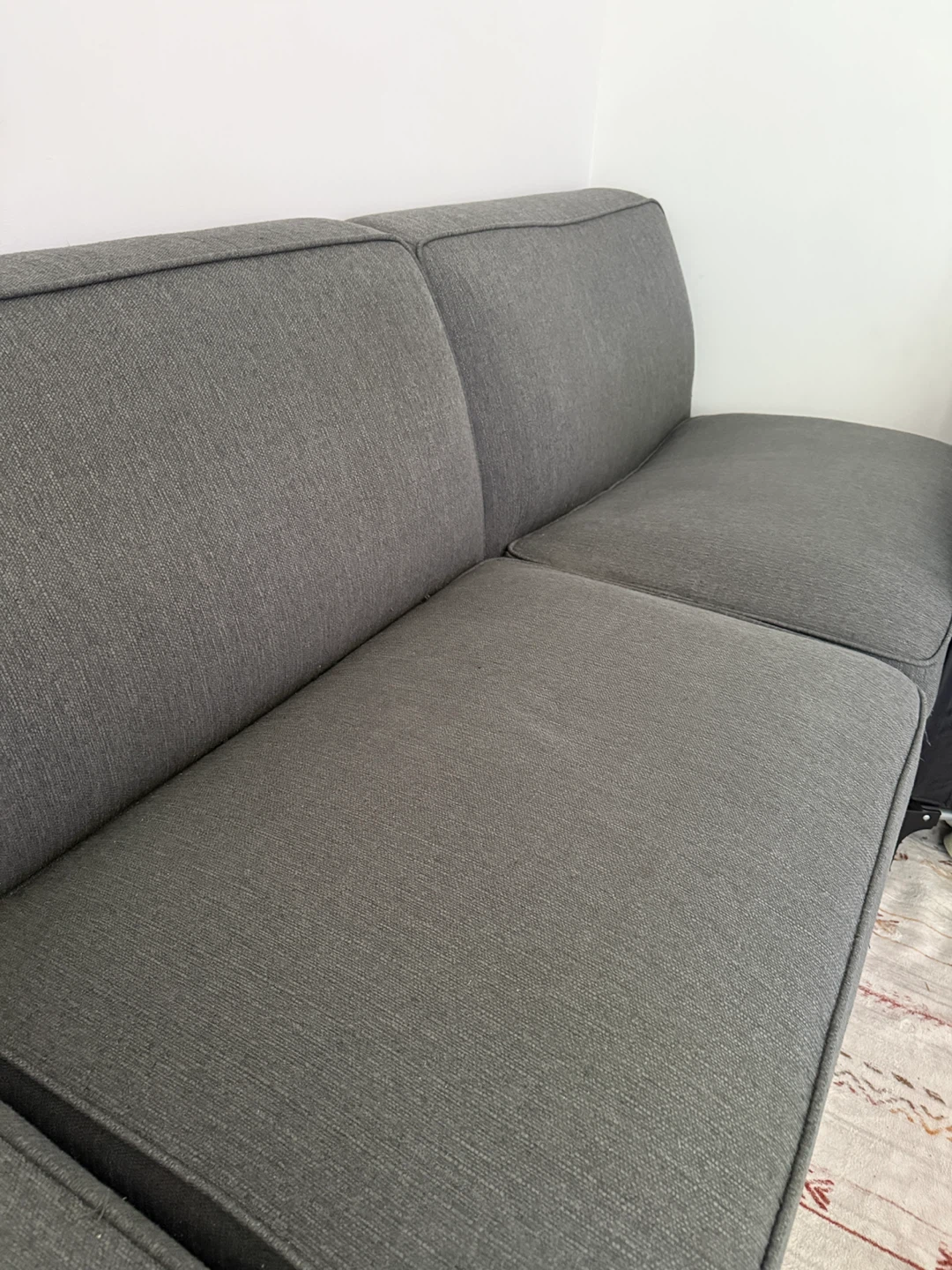 Blue/Grey Modular Couch (3 Pieces) – 100 OBO - photo 3