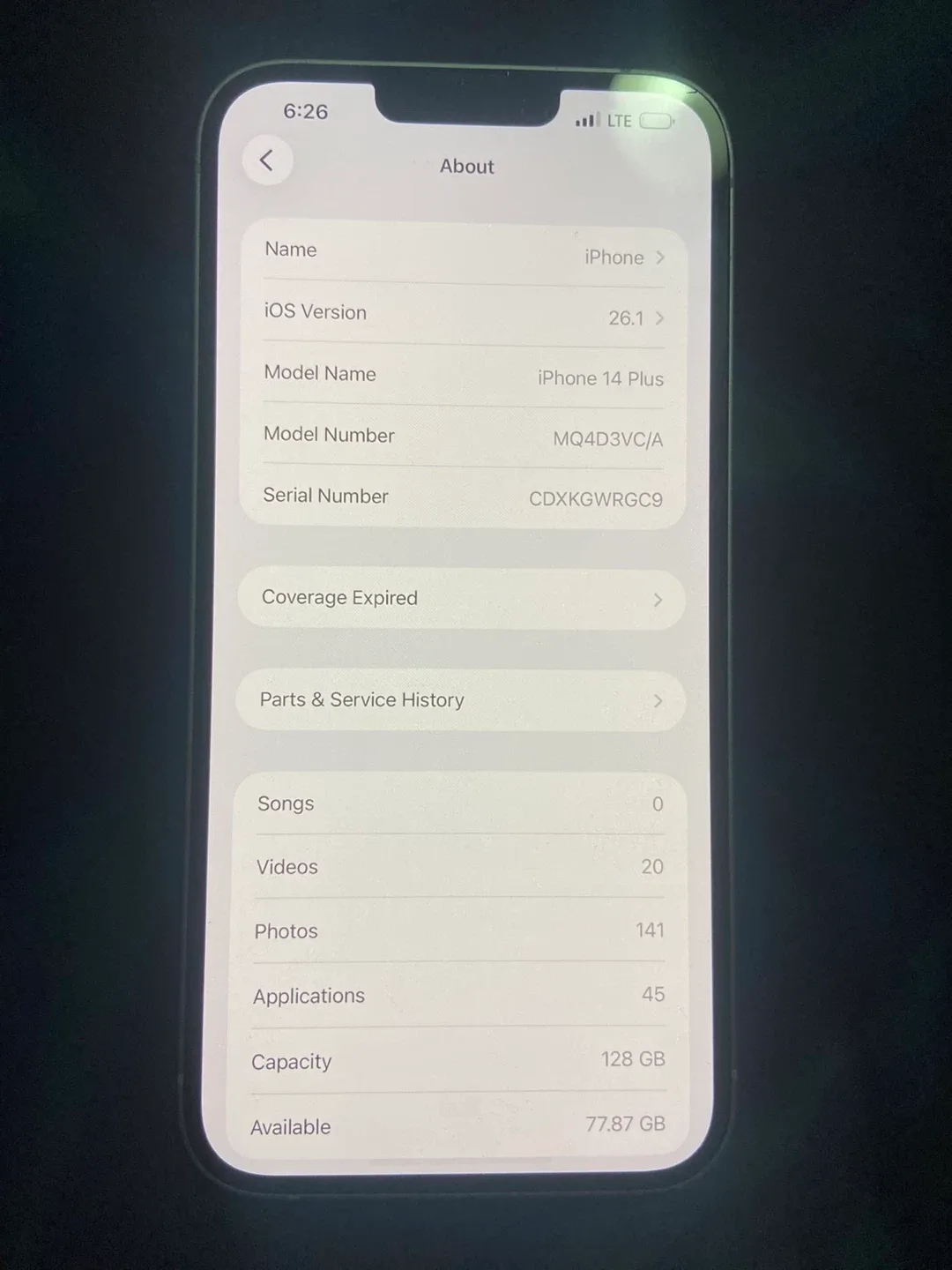 IPhone 14 Plus image indicator(4)