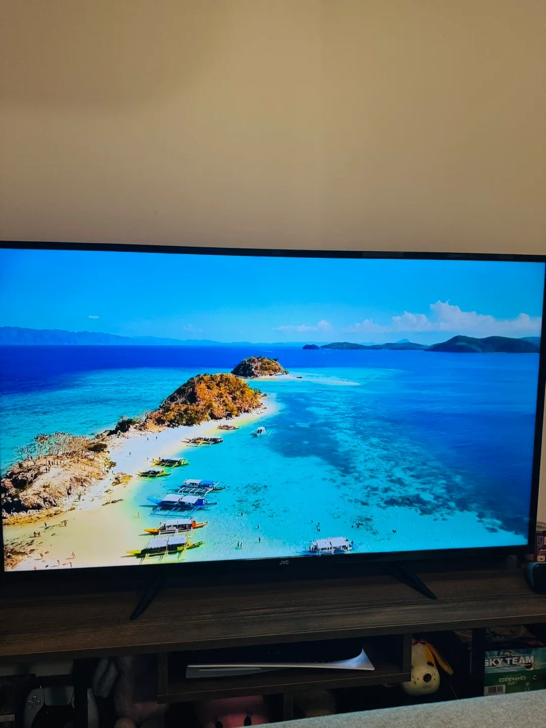 55 inch JVC UHD smart tv