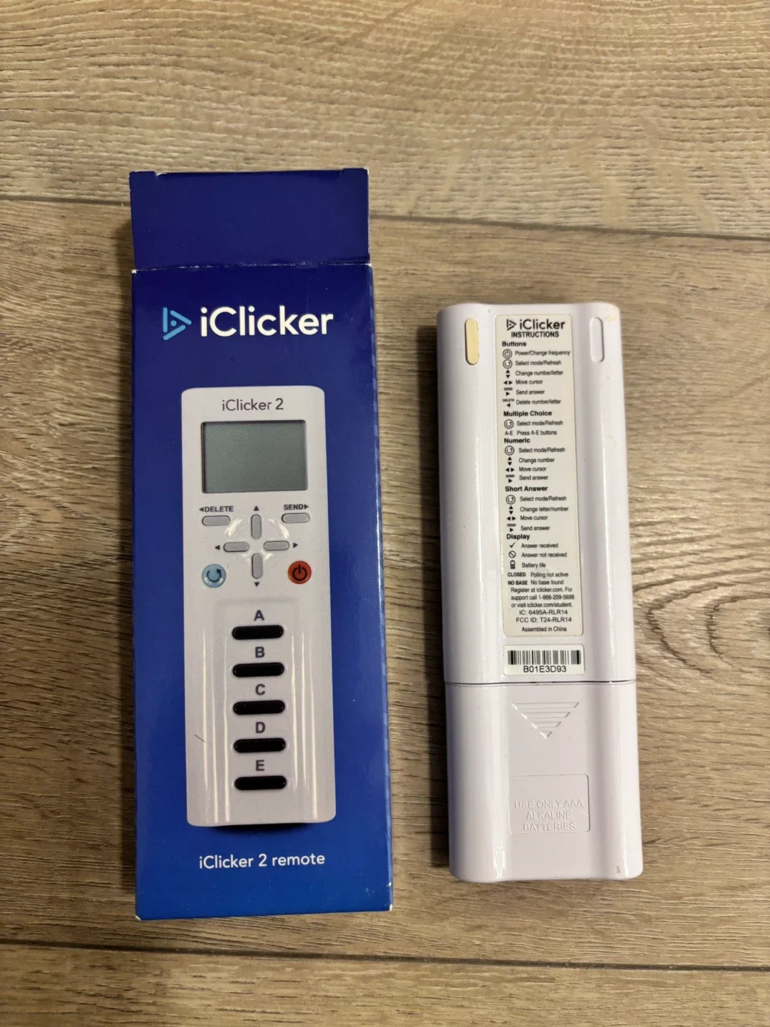 iClicker 2 Remote with Box image indicator(2)