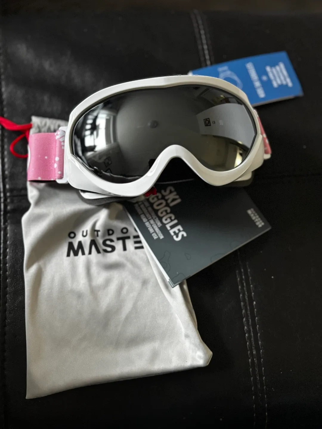 Outdoor Master Ski Goggles - White Frame