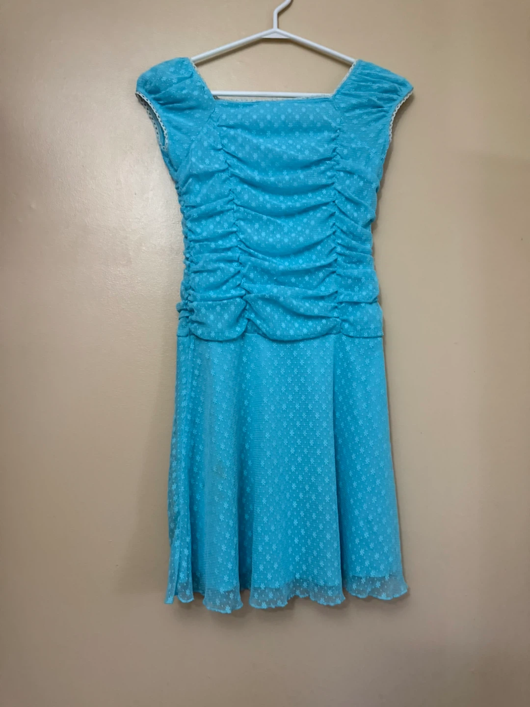 Super Cute Blue Dress Girl’s size 12 - photo 2