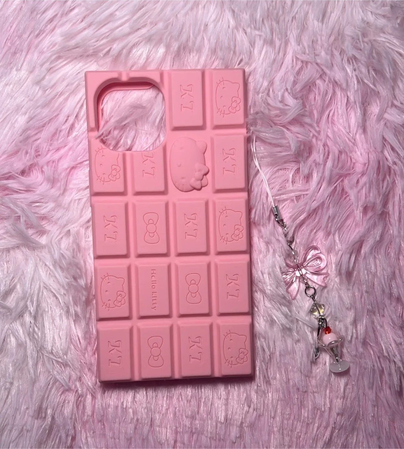 Hello Kitty Pink Chocolate Bar Phone Case