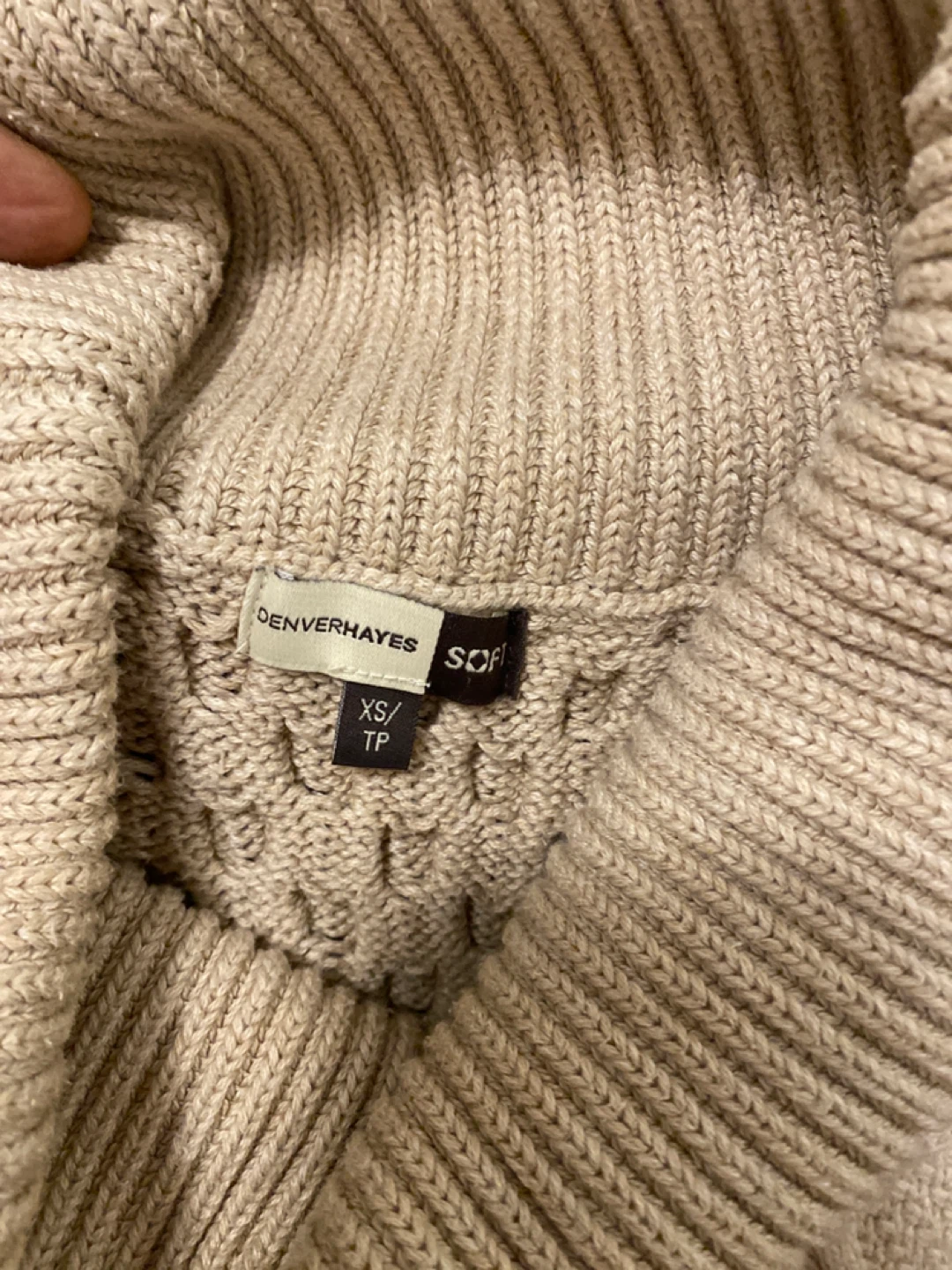 DENVERHAYES Soft Sweater Dress - XS - photo 2