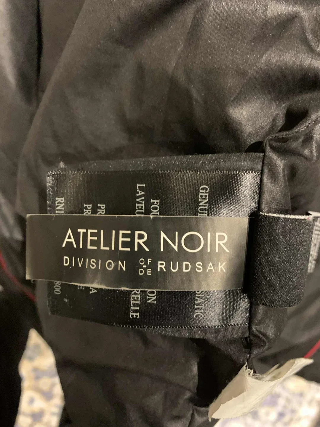 Rudsak Atelier Noir Black Winter down filled Coat image indicator(9)