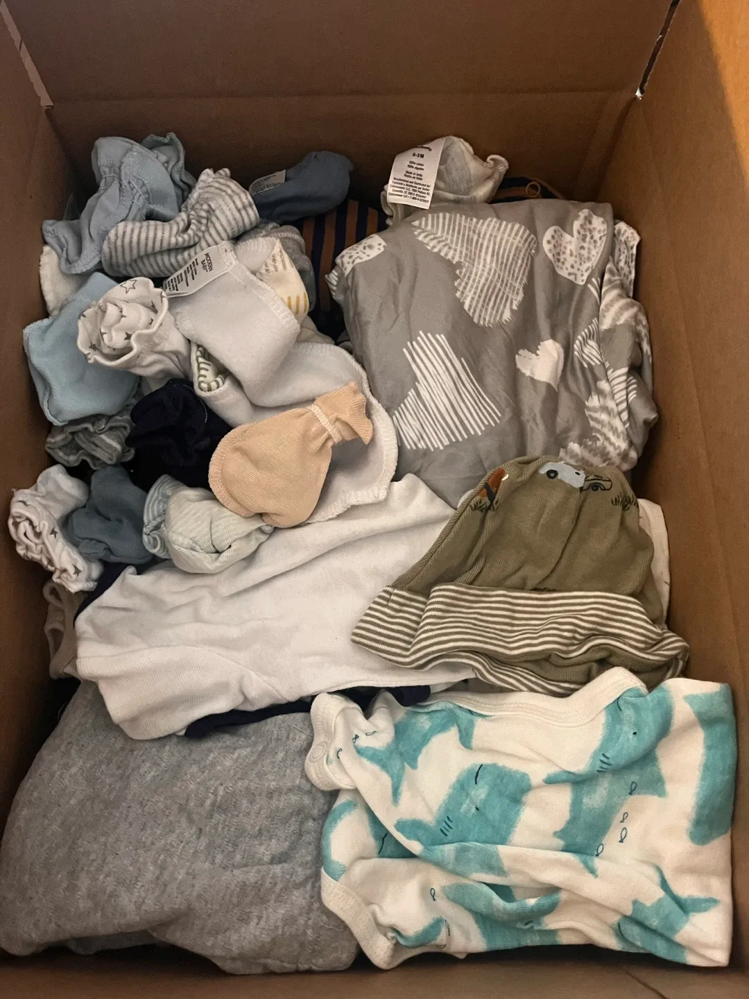 Baby Clothes Box - Mixed Sizes & Brands