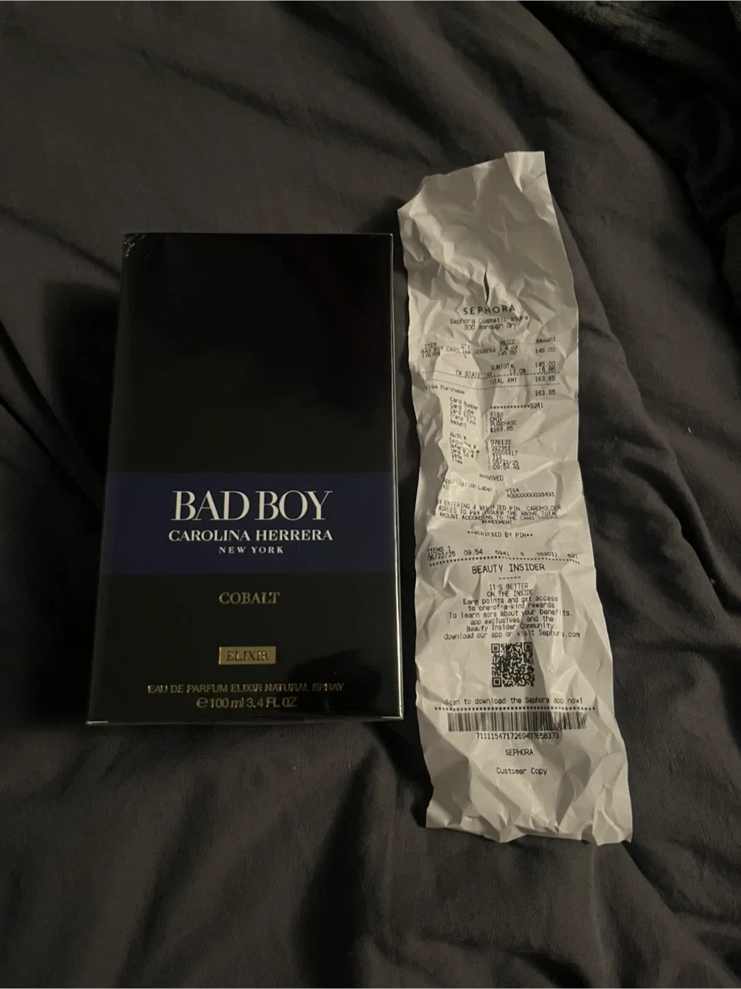 Carolina Herrera Bad Boy Cobalt Elixir 100ml