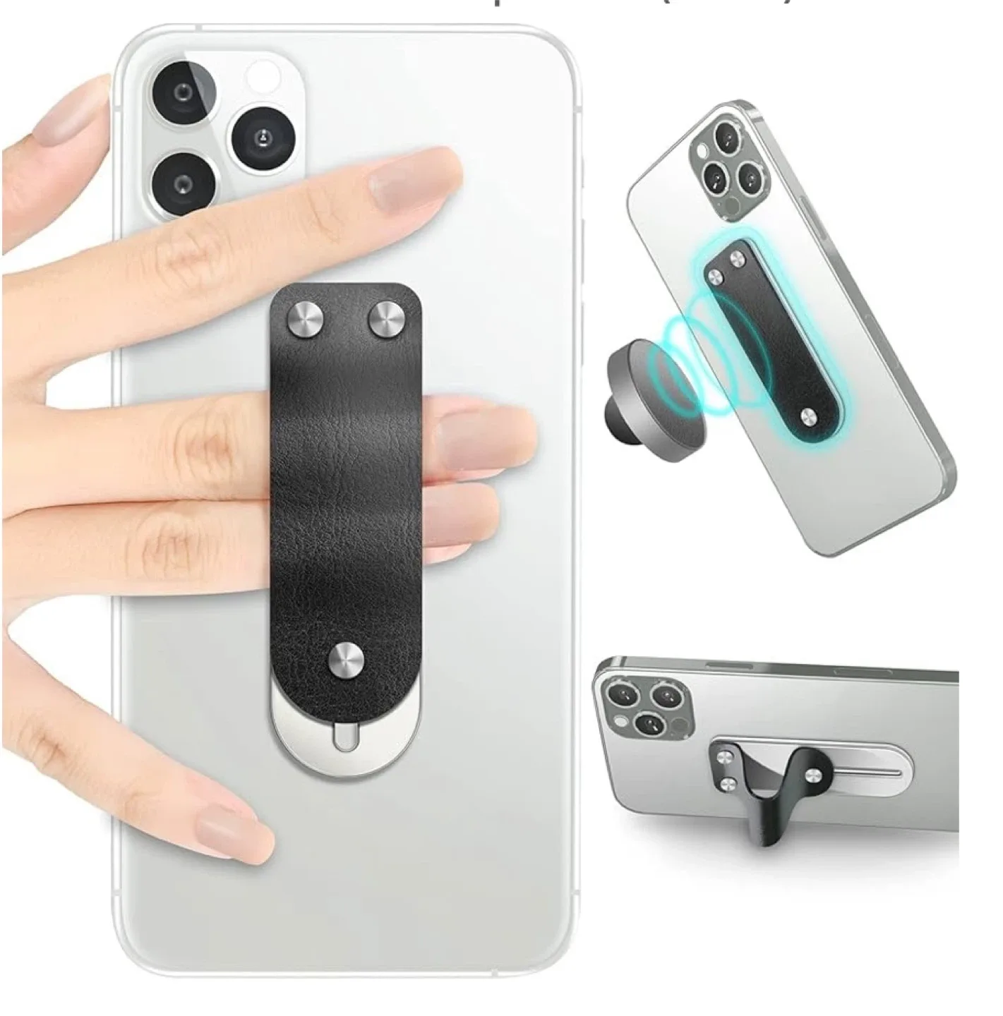 TOQMCI Phone Grip & Stand - Multi-Functional image indicator(3)