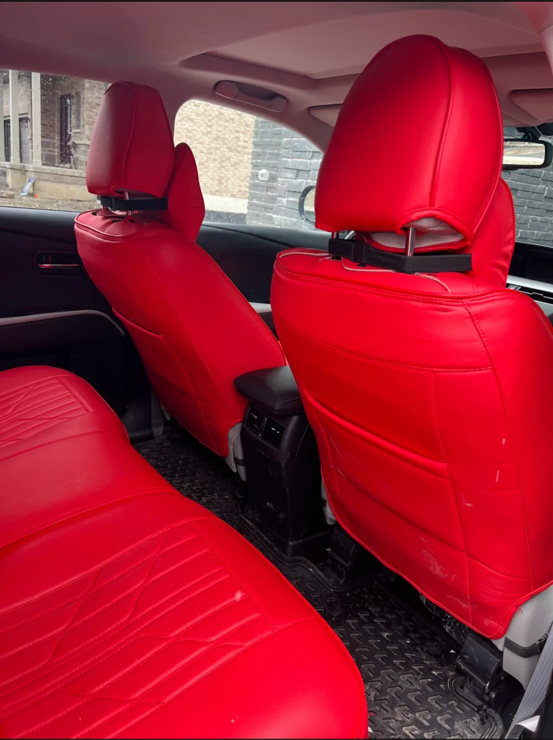 New Premium Full Leader Car Seat Covers Sedan SUVs Pickup Truck image indicator(8)