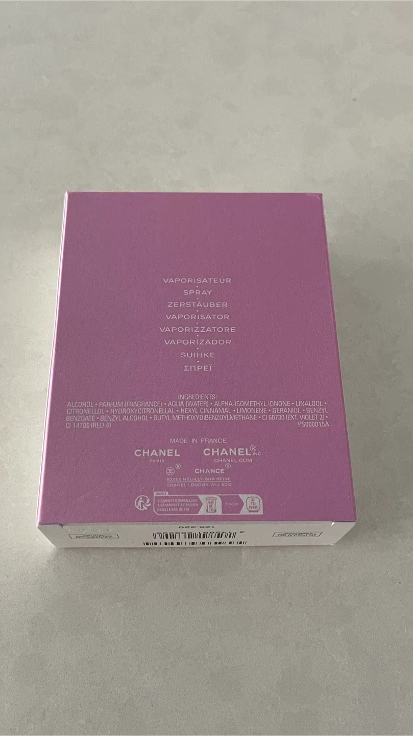 Chanel Chance Eau Tendre EDT 100ml Eau De Toilette (Sealed) image indicator(5)