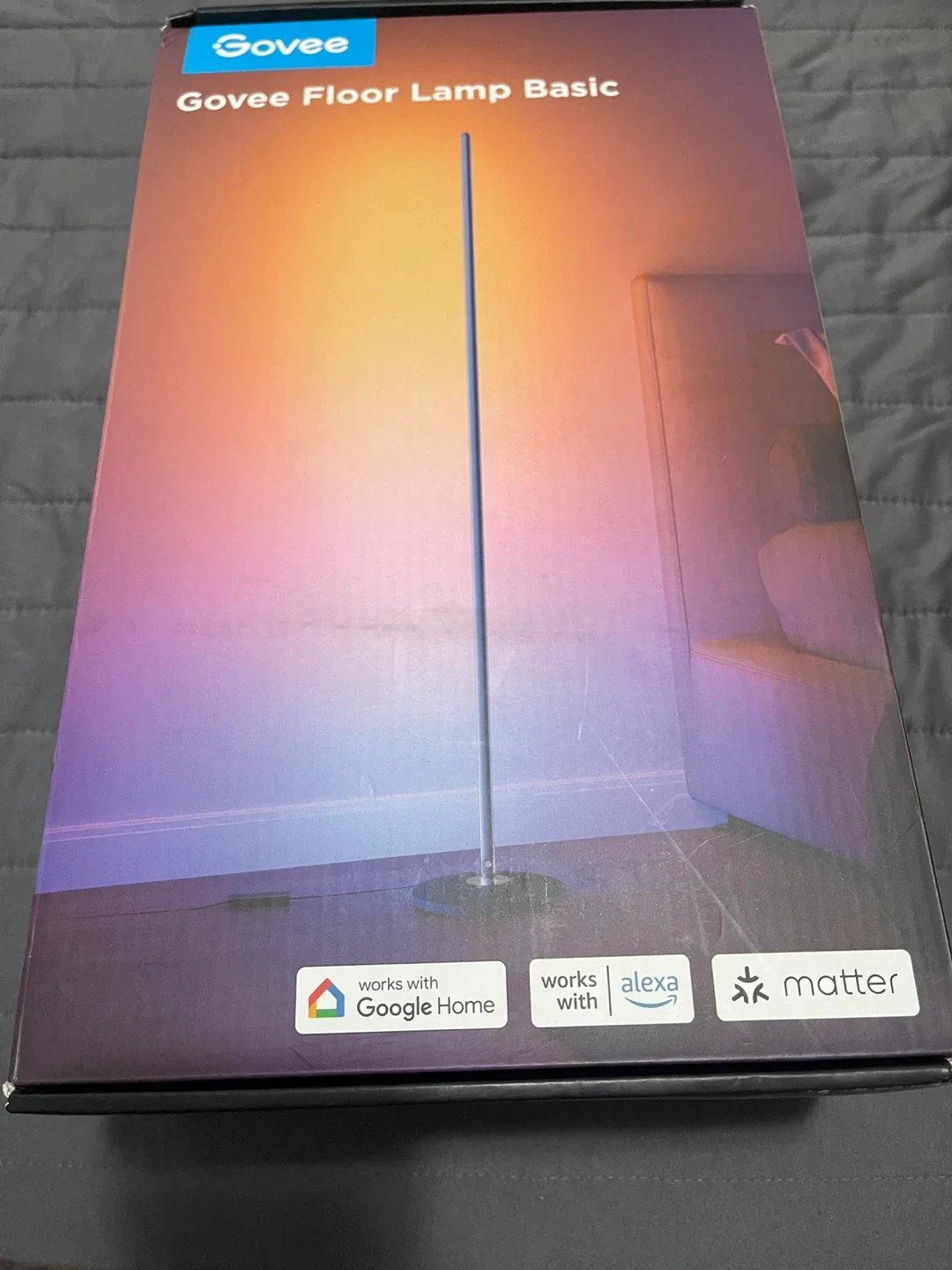 Govee Floor Lamp Basic - RGBIC Corner Lighting image indicator(6)