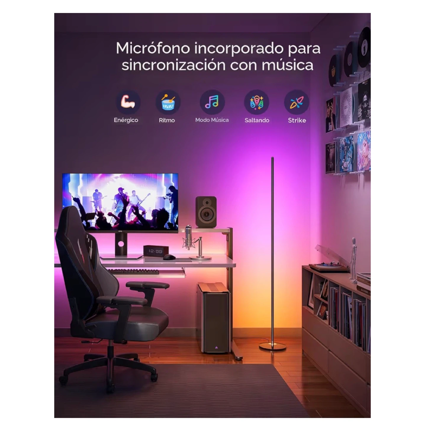Govee Floor Lamp Basic - RGBIC Corner Lighting - photo 2