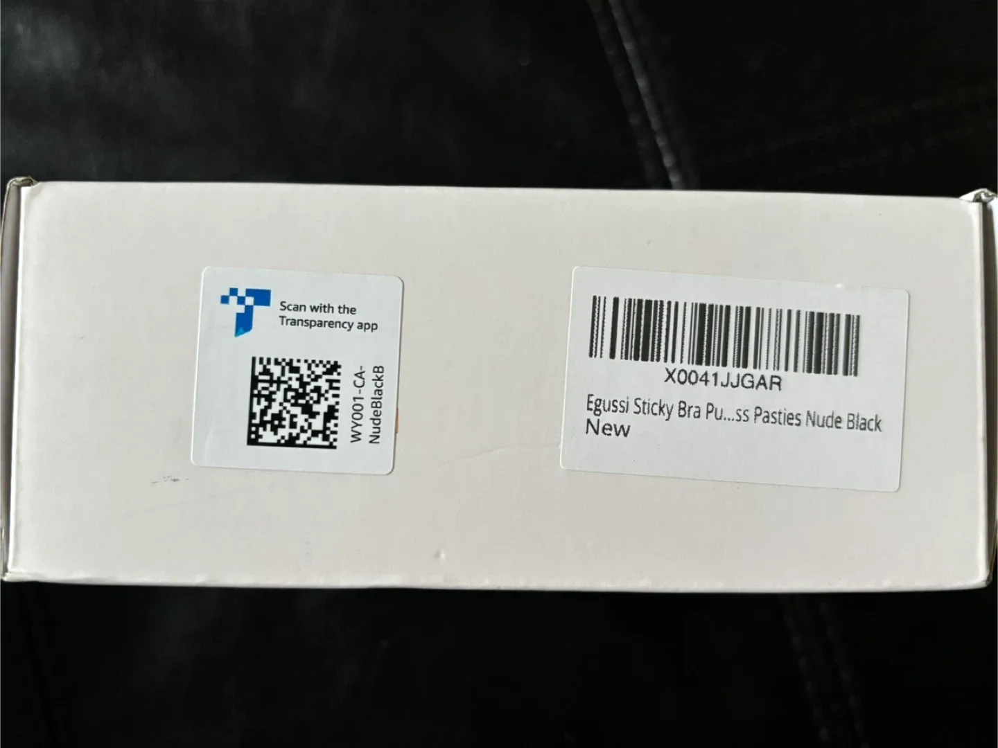 New Egussi Sticky Bra Nude & Black image indicator(3)