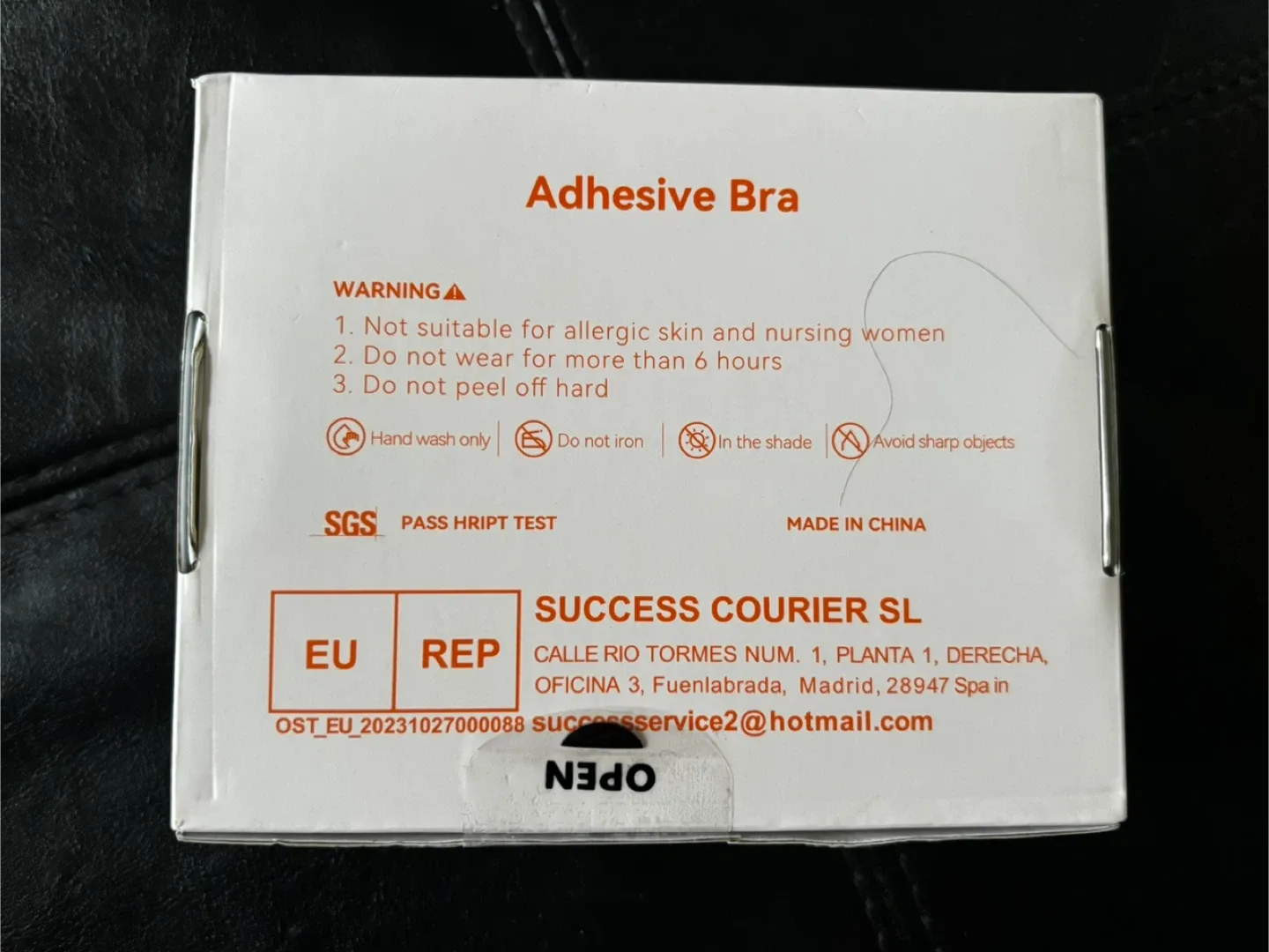 New Egussi Sticky Bra Nude & Black image indicator(2)