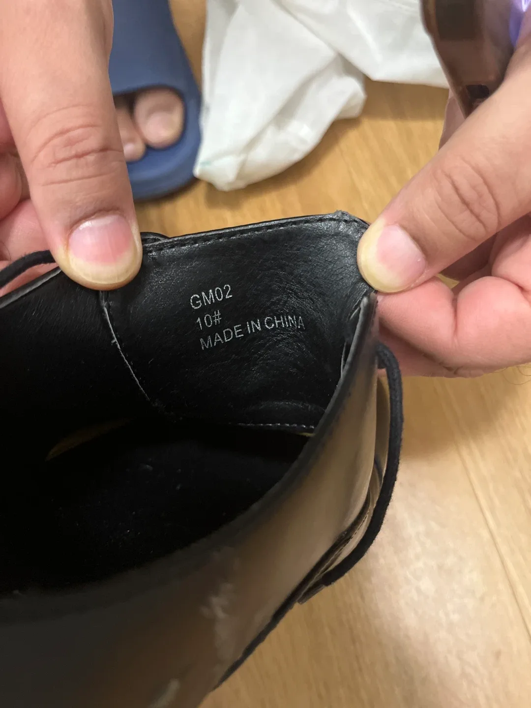 Golaiman Black Dress formal Shoes - Size 10 image indicator(2)