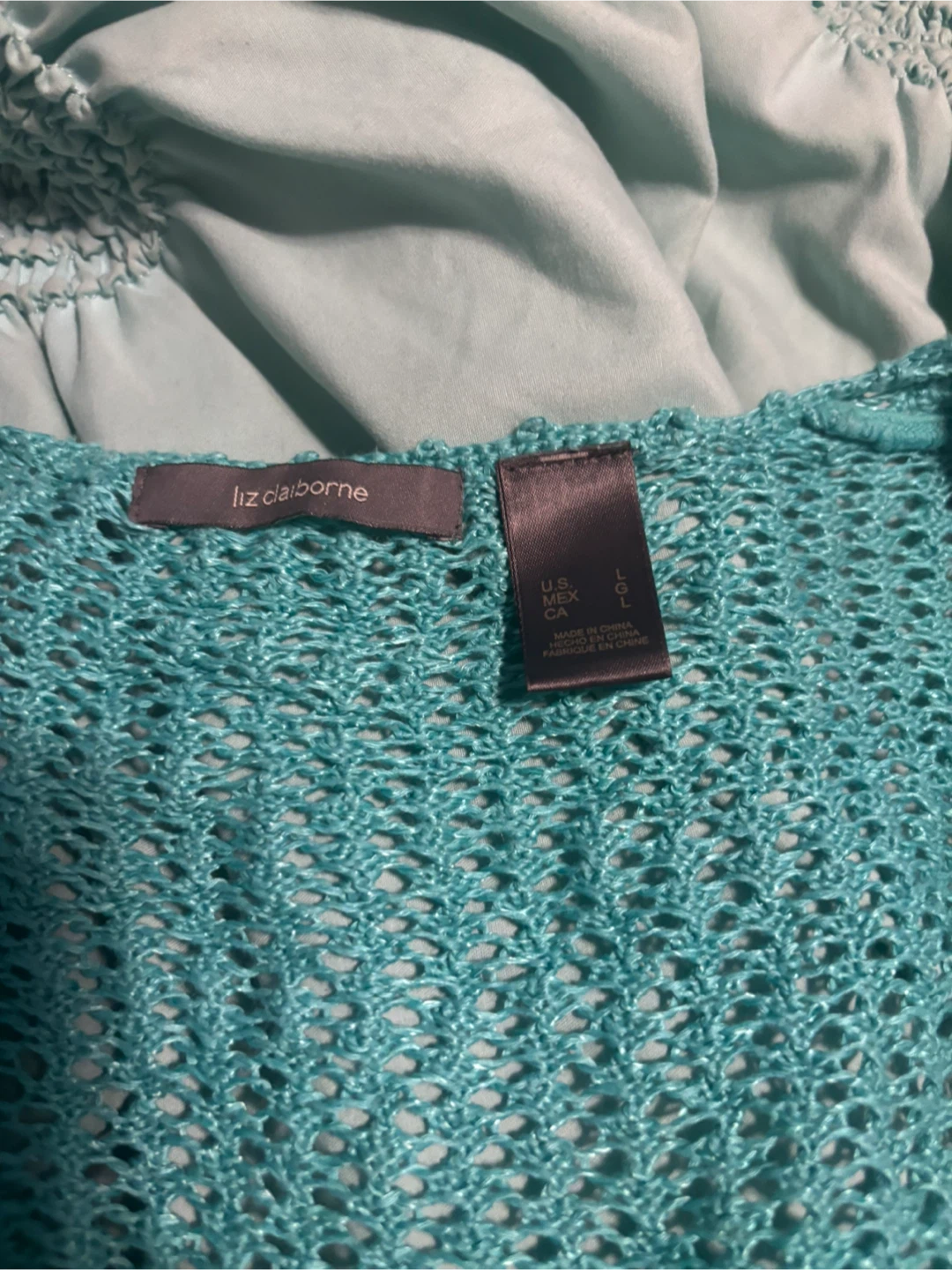 Liz Claiborne Knit Cardigan - Size L - photo 2