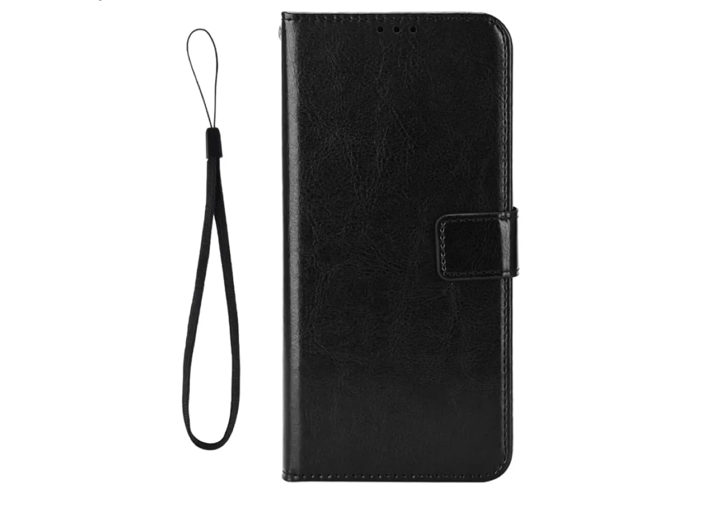 Black Leather Wallet Phone Case image indicator(4)