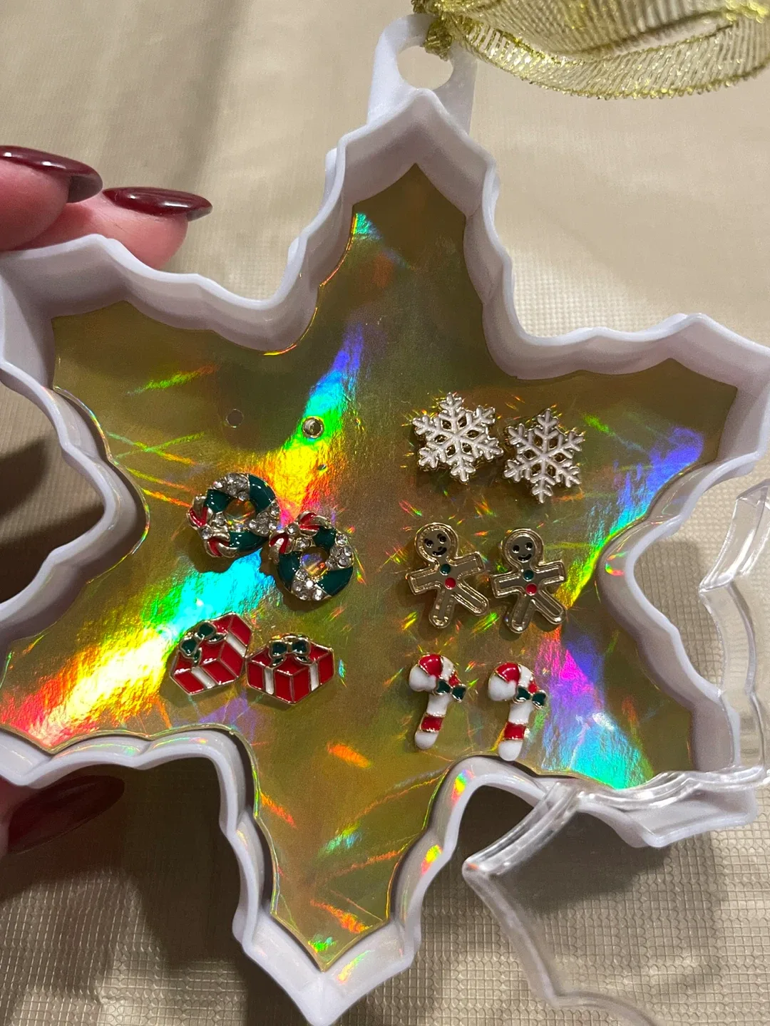 Christmas Ornament Earrings