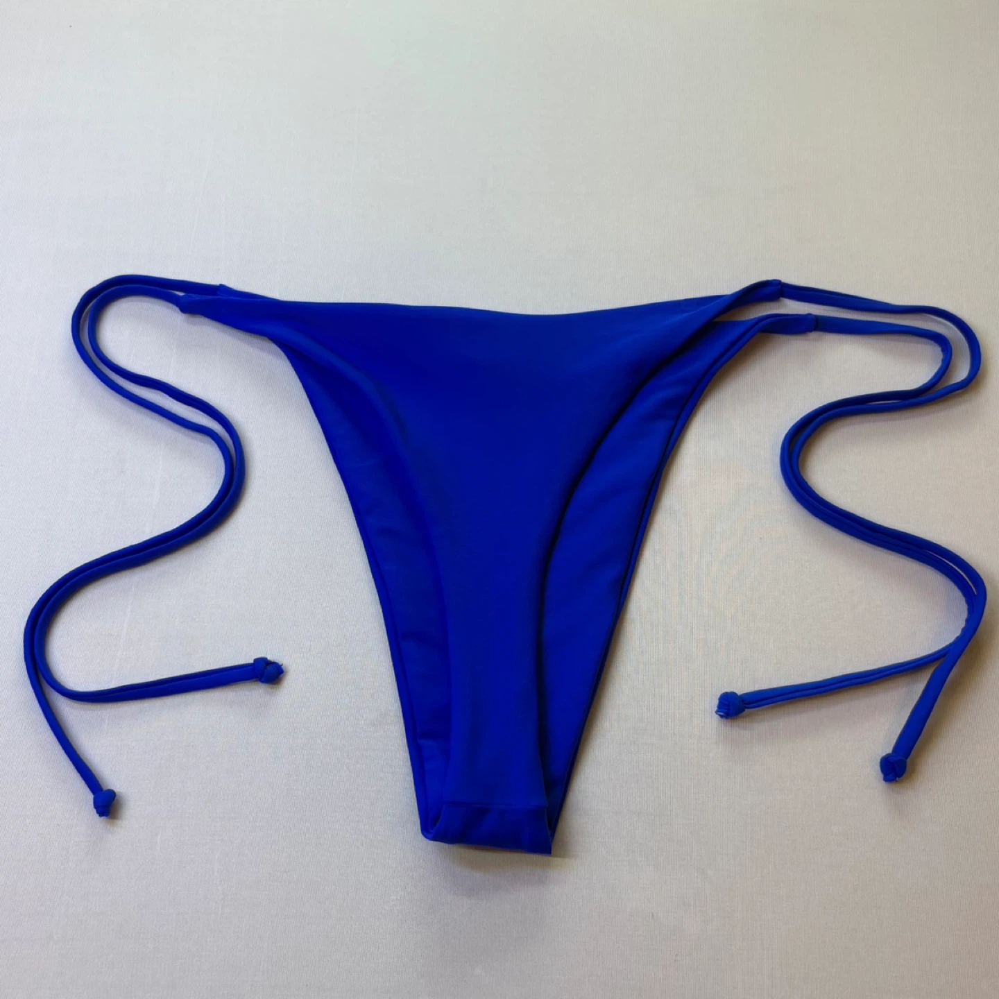 Kepblom Royal Blue Side Tie Bikini Swimsuit Thong Swim Bottom XL - photo 2