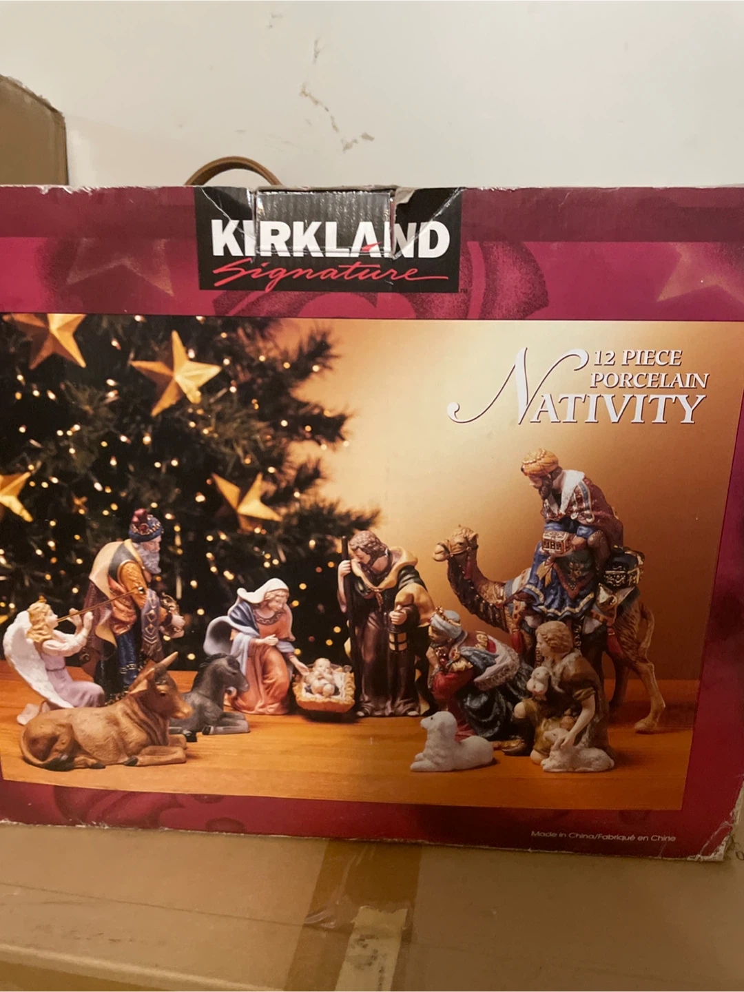 Kirkland Signature 12 Piece Porcelain Nativity Set