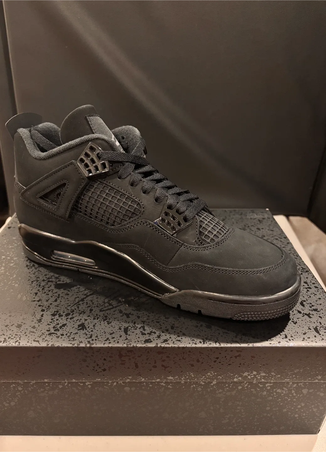 Nike Air Jordan 4 Retro Black Cat 2025 US 12