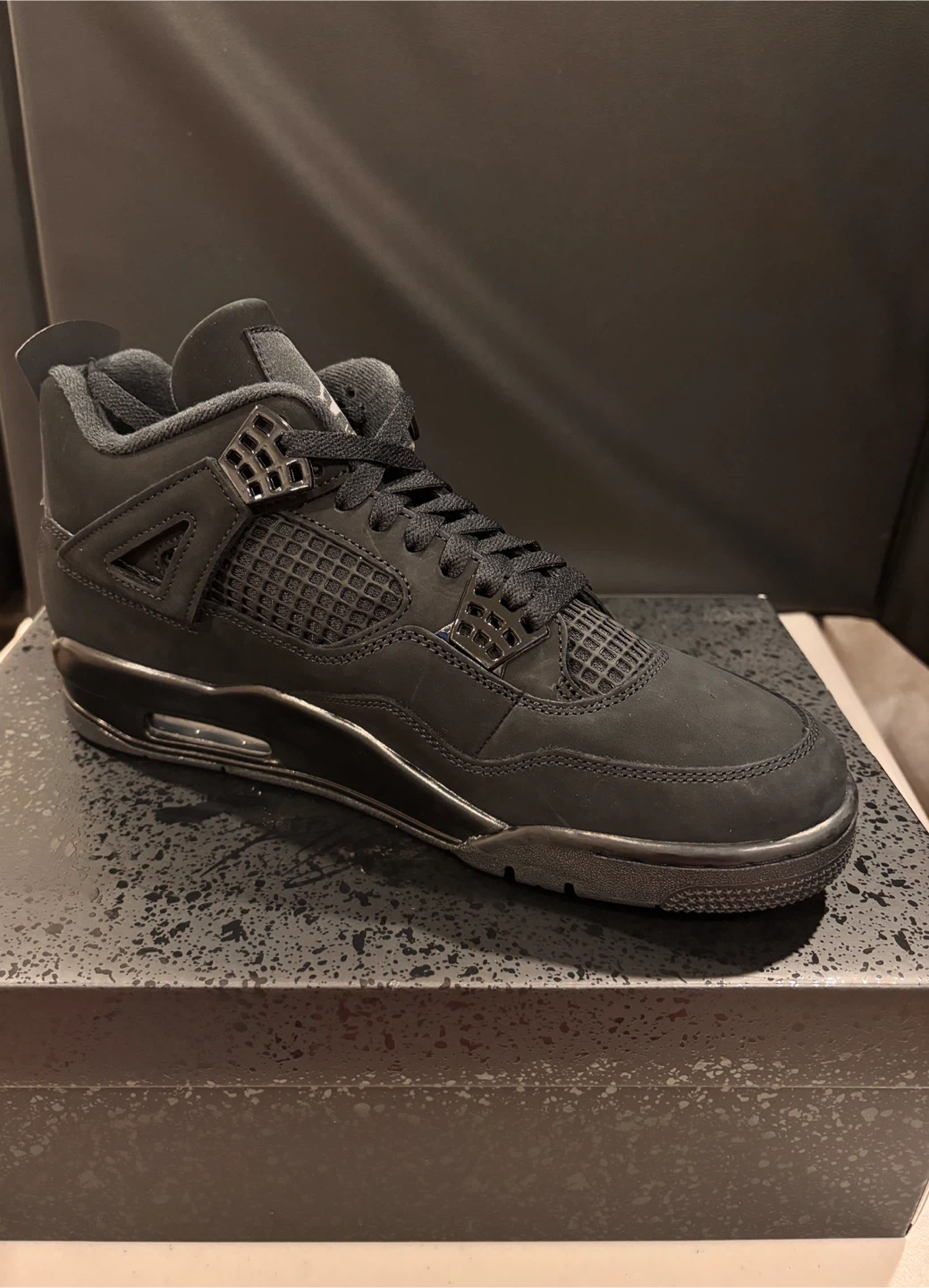 NEW Nike Air Jordan 4 Retro Black Cat 2025 Size 11 - photo 3