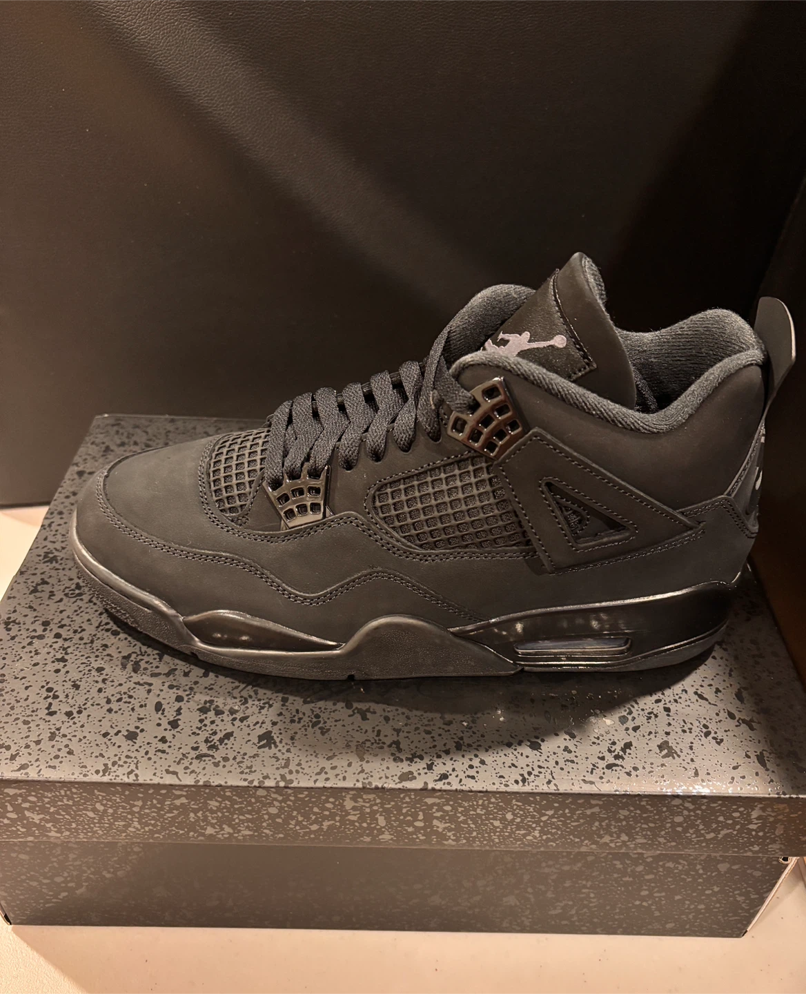 US 11 Nike Air Jordan 4 Retro Black Cat 2025 NEW WITH RECEIPT - photo 4