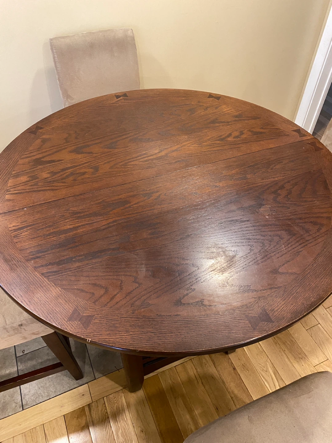 Solid Wood Counter-Height Extendable Dining Set (CAN DELIVER) - photo 4
