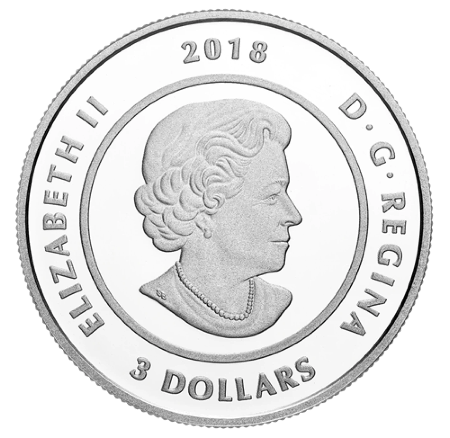 2018 $3 Fine Silver Coin - Falling Leaves Moon - photo 2