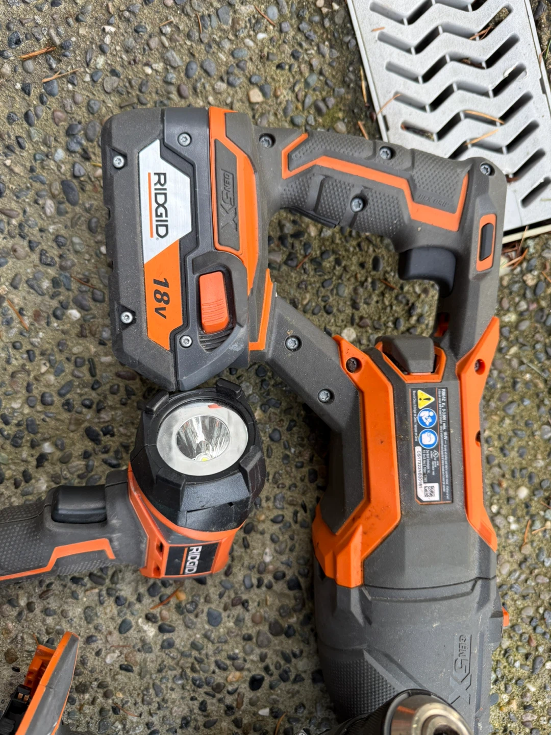 Ridgid 18V Power Tool Set - photo 3