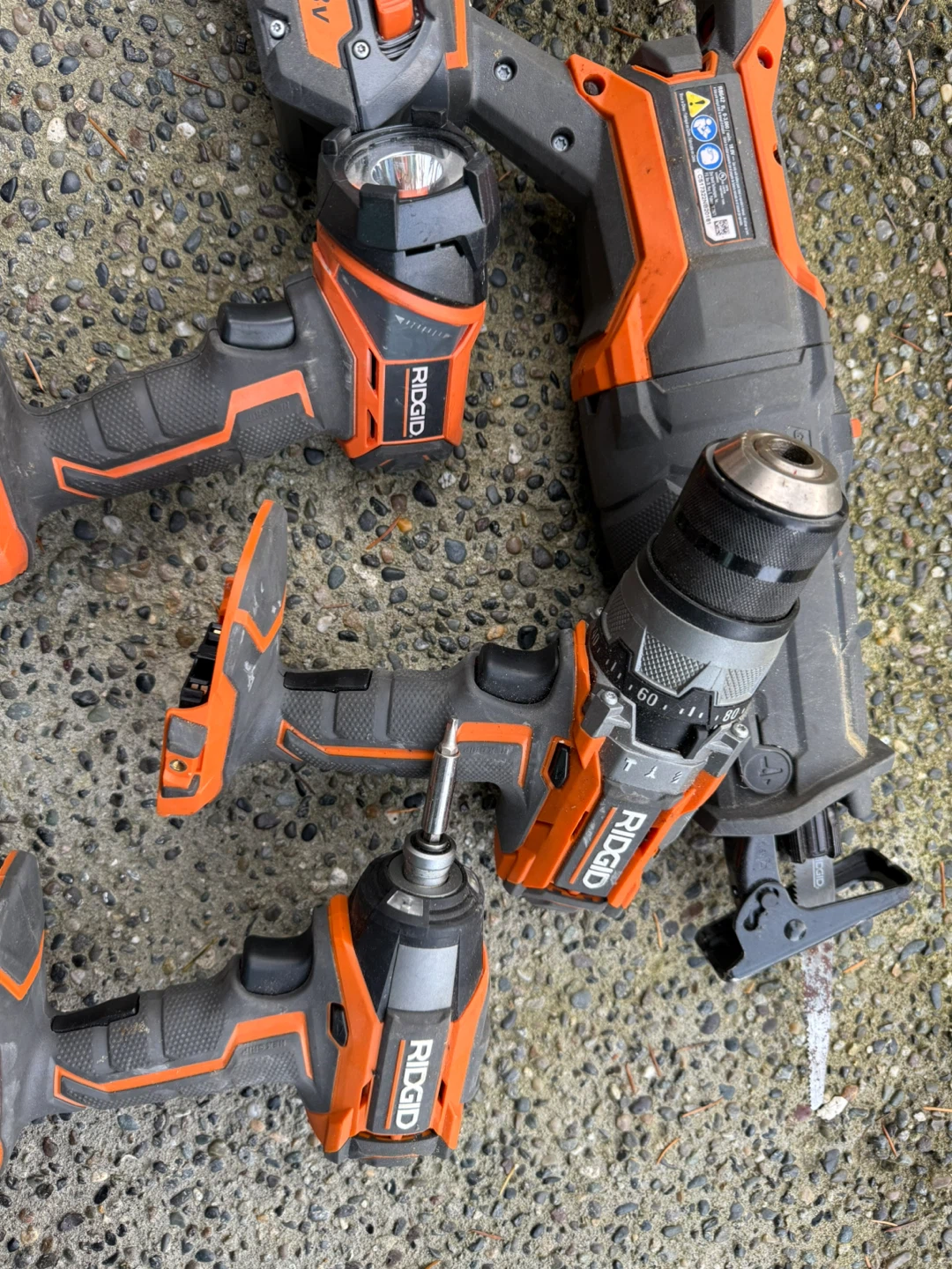 Ridgid 18V Power Tool Set - photo 2