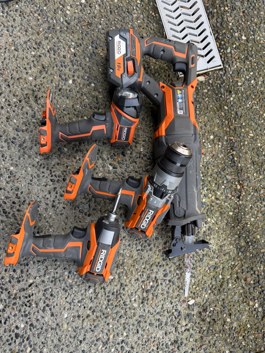 Ridgid 18V Power Tool Set - photo 4