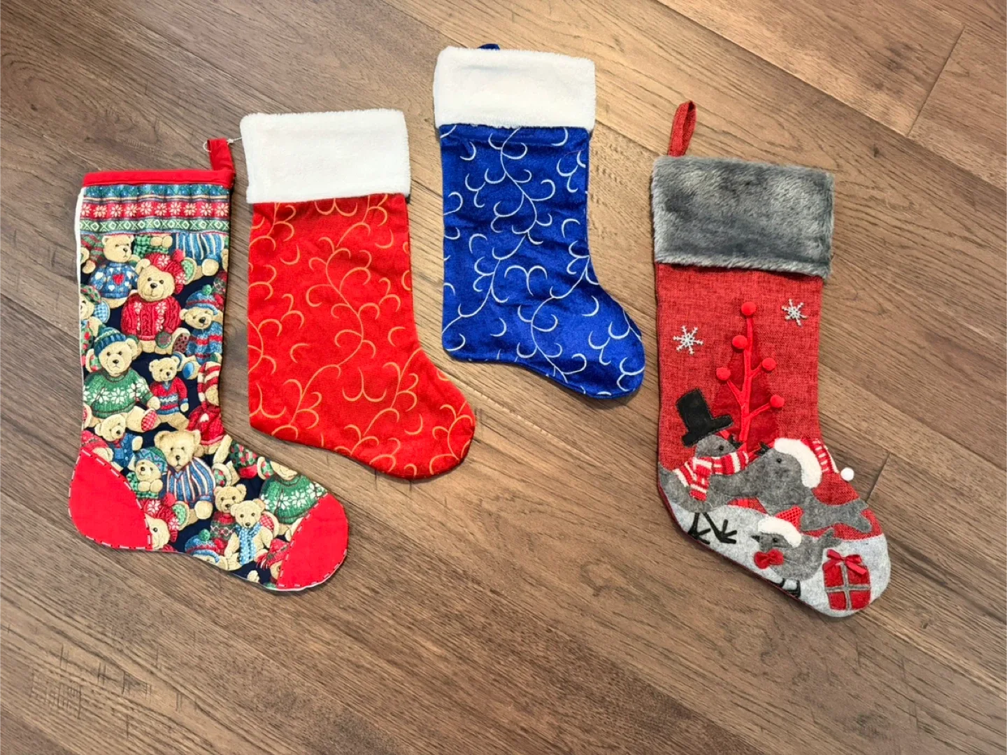 $5 for the Set!! Christmas Stockings - Set of 4