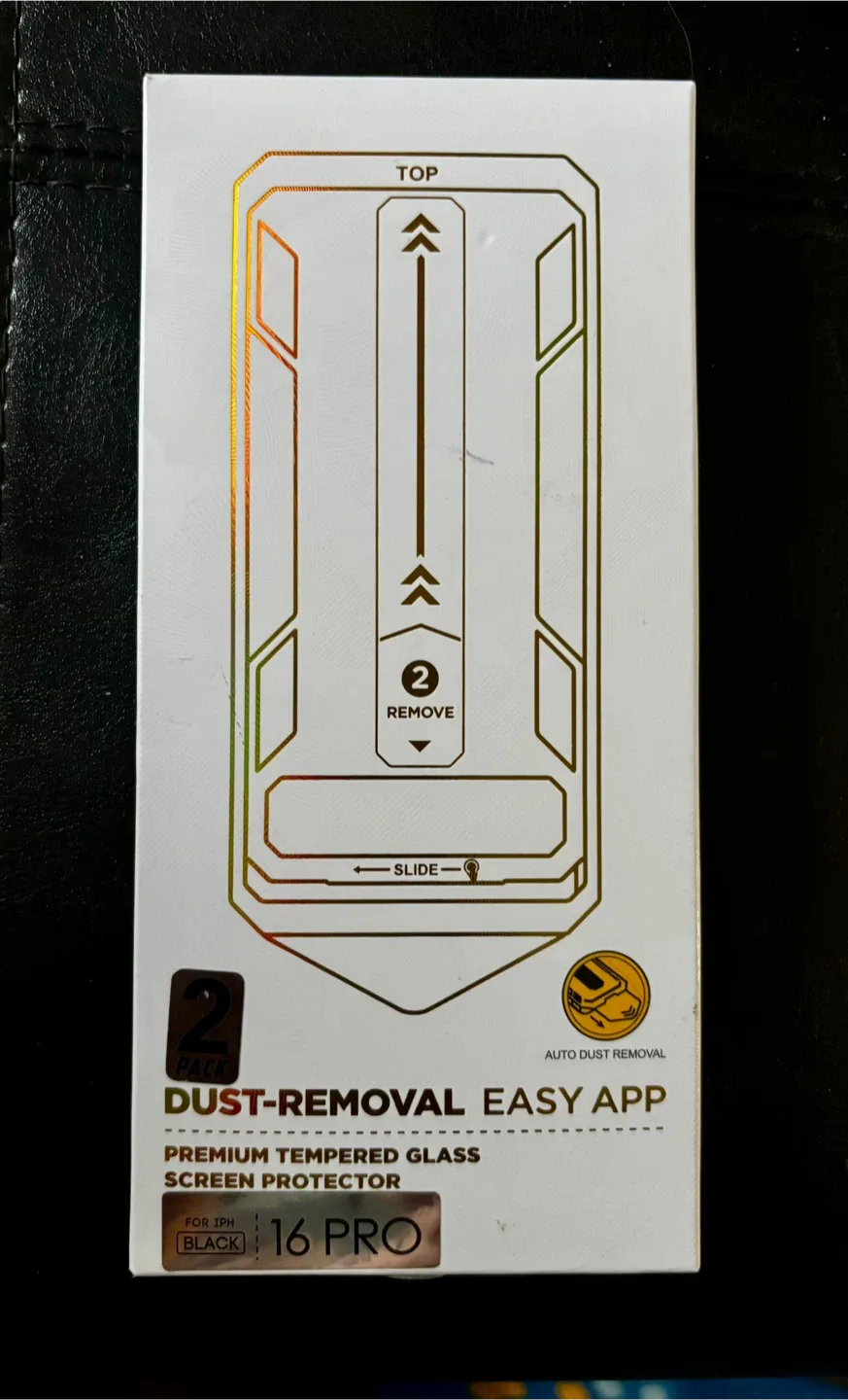 Tempered Glass Screen Protector for iPhone 16 Pro