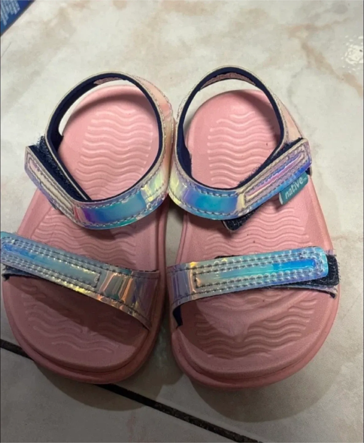 #freecycle Native Pink Sandals - Size Unknown