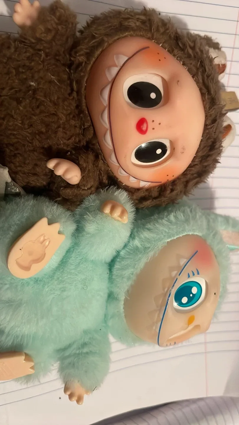 Two Fuggler Plush Toys