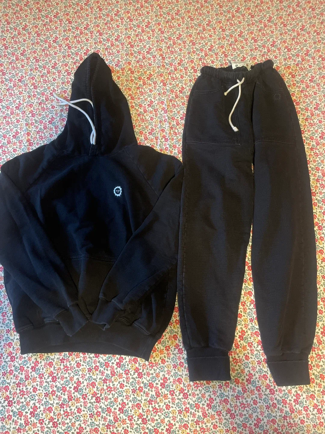 Big bud press black sweat suit set
