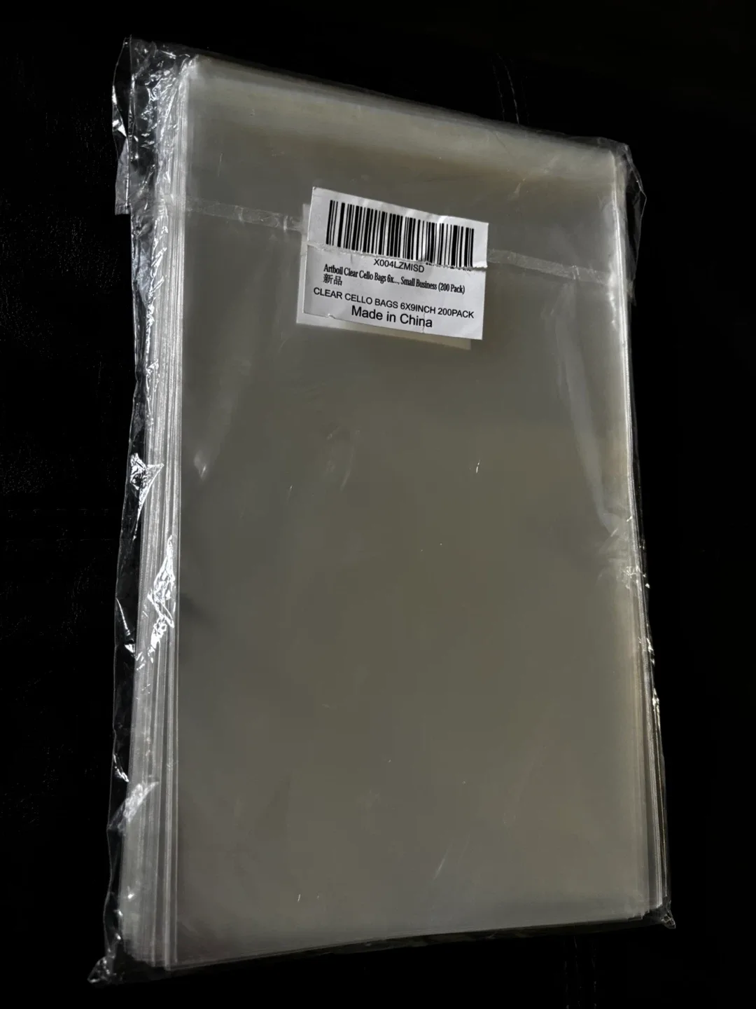 Artoil Clear Cello Bags 6x9 inch 200pack